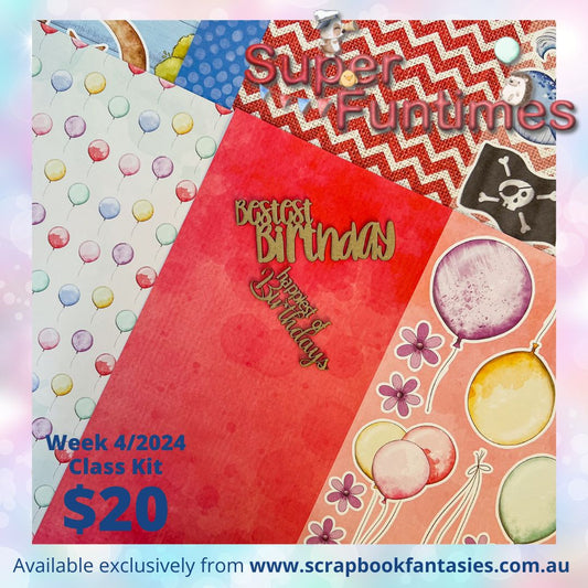 Class Kit for Live Classes Week 4/2024 with Alicia Redshaw (Monday 22 January) - Super Funtimes