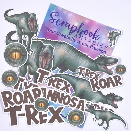 DinoWorld Colour-Cuts - T-Rex (16 pieces) 15065