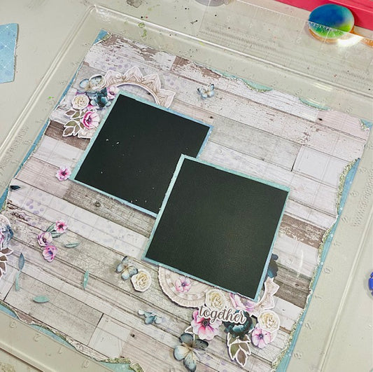Lavishly Aqua Friday Night Scrap-Along Kit with A Day to Remember - 7 July 2023