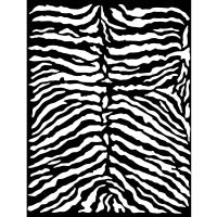 Stamperia Savana 20cmx25cm Thick Mixed Media Stencil - Zebra Pattern KSTD101