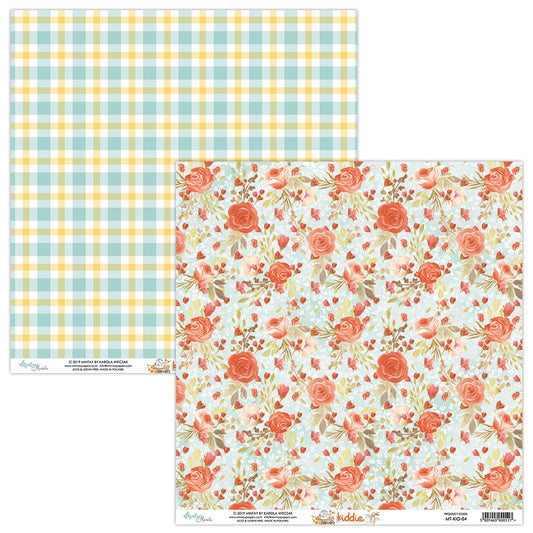 Mintay Kiddie 12"x12" Double-Sided Patterned Paper 04 MT-KID-04