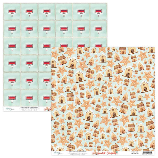 Mintay Sweetest Christmas 12"x12" Double-sided  Patterned Paper 04 MT-Swe-04