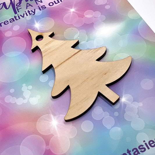Ready-to-Colour Wooden Shape - Tree 3 2"x3" 15430