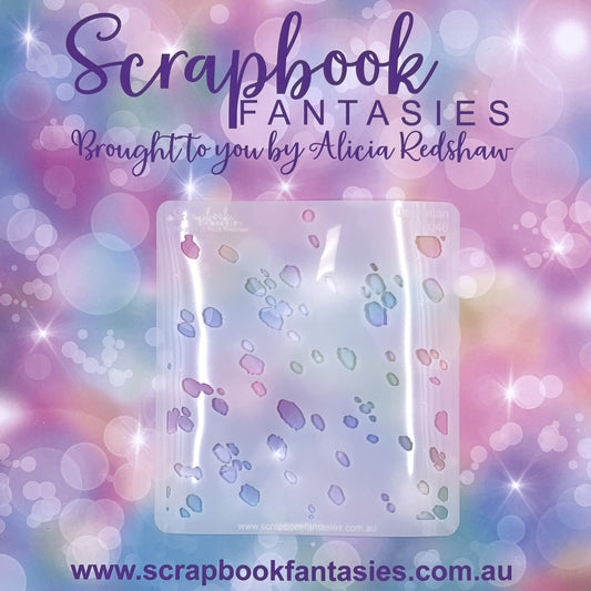 Scrapbook Fantasies Stencil Template Mask - 5.5”x5.5” - Dalmation 768046