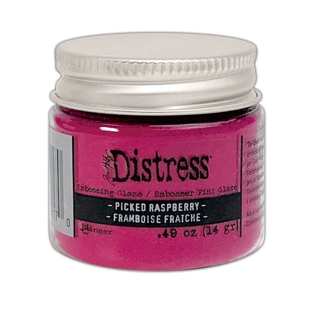 Tim Holtz Distress Embossing Glaze - Picked Raspberry 14g TDE79170