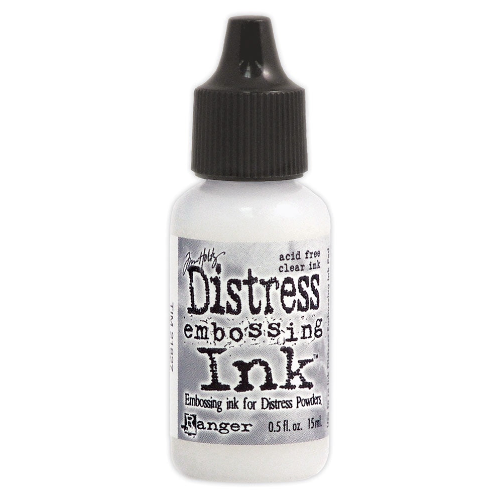 Tim Holtz Distress Embossing Ink Reinker - Clear (15ml) TIM21827