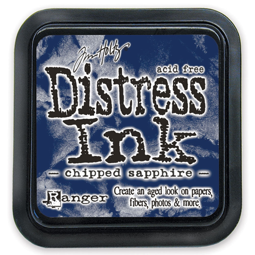 Tim Holtz Distress Inkpad - Chipped Sapphire TIM27119