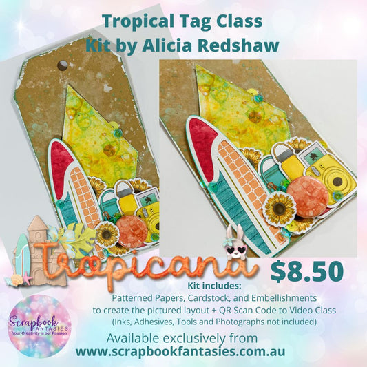 Tropical Tag Class Kit - GICS #17 - Thursday 13 July 2023