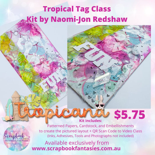 Tropical Tag Class Kit - GICS #17 - Friday 14 July 2023