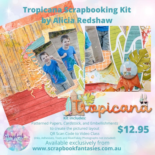 Tropicana Saturday Scrap-Along Kit - 26 June 2021