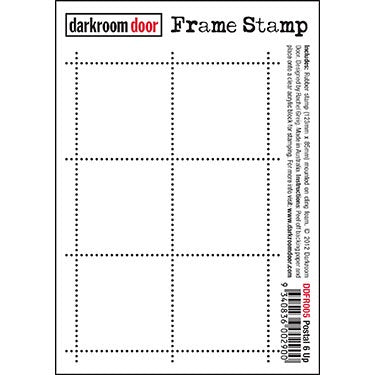 Darkroom Door Frame Stamp - Postal 6Up (DDFR005)