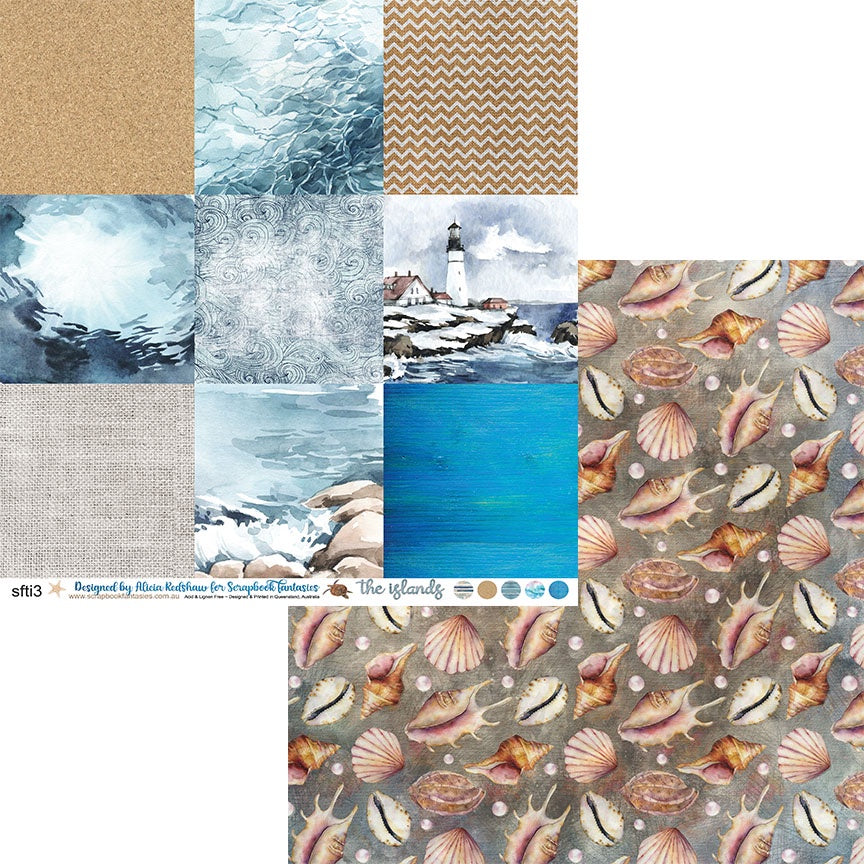 the islands 12x12 Double-Sided Patterned Paper 3