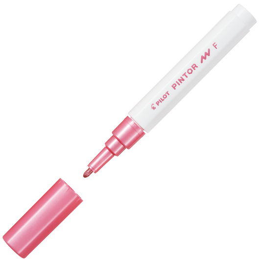 Pilot Pintor Paint Marker - Fine 1.0mm - Metallic Pink