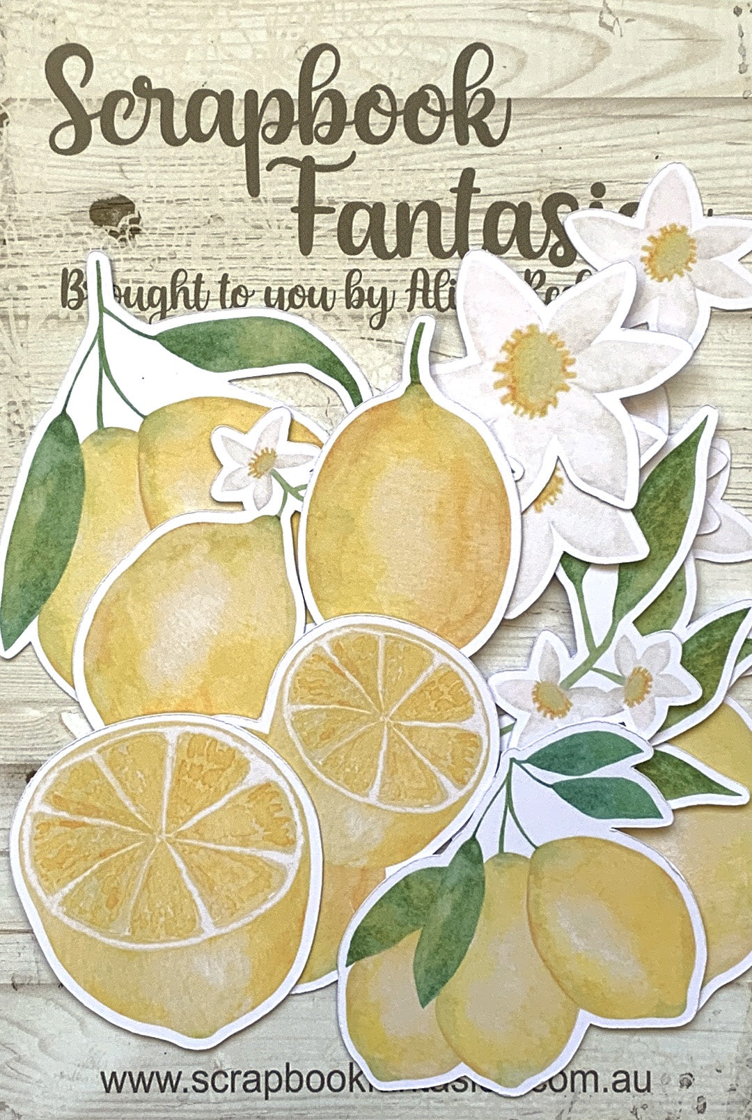 Colour-Cuts Minis - Lemons  (15 pieces) Designed by Alicia Redshaw