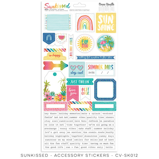 Cocoa Vanilla Studio Sunkissed Accessory Stickers CV-SK012