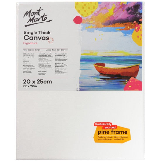 Mont Marte 8"x10" Medium Depth Canvas CSST2025