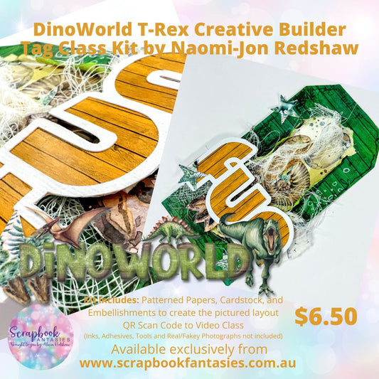 DinoWorld T-Rex Creative Builder Tag Class Kit - GICS #16 - Saturday 28 January 2023