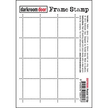 Darkroom Door - Frame Stamp - Postal 12 Up (DDFR006)