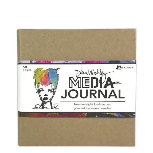 Dina Wakley Media Journal - Heavy Weight Kraft Paper 6"x6" MDJ76162