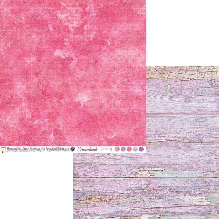 Dreamland 12x12 Double-Sided Patterned Paper 1