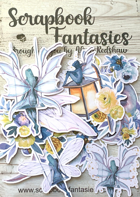 Colour-Cuts - Fantasy Fairy Scenes 1 (12 pieces) Designed by Alicia Redshaw