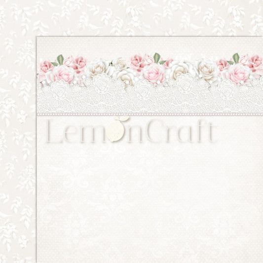 Lemoncraft Elegance 02 12"x12" double-sided patterned paper LEM-ELEGA02