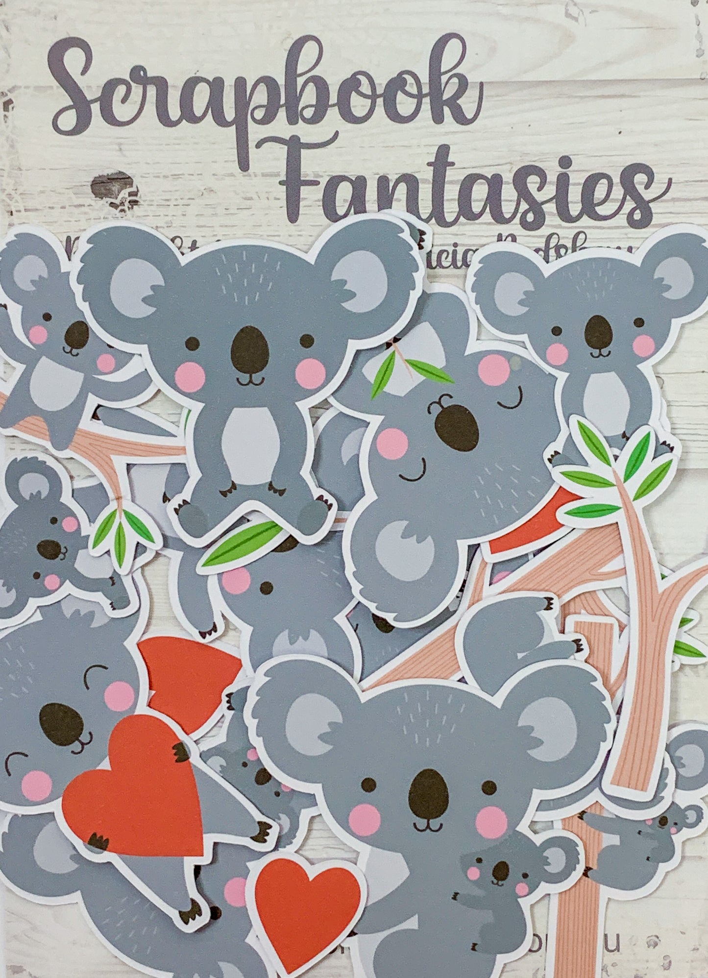 Colour-Cuts - Koala Cuties (21 pieces) Designed by Alicia Redshaw