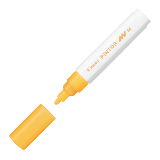 Pilot Pintor Paint Marker - Medium 1.4mm - Neon Apricot Orange