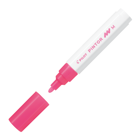 Pilot Pintor Paint Marker - Medium 1.4mm - Neon Pink