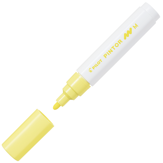 Pilot Pintor Paint Marker - Medium 1.4mm - Pastel Yellow