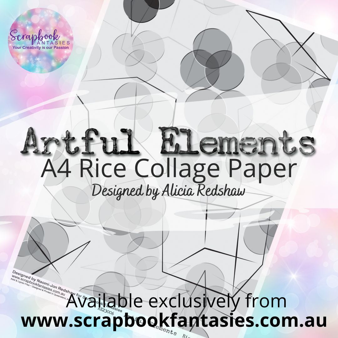 Making Collage Using Rice Artful Elements A4 Rice Collage Paper - Digital Collage by Naomi-Jon R ...