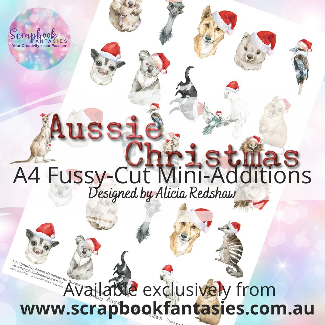 Aussie Christmas A4 Colour Fussy-Cut Mini-Additions 888003