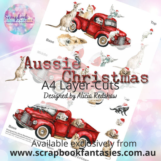 Aussie Christmas A4 Colour Layer-Cuts 888000