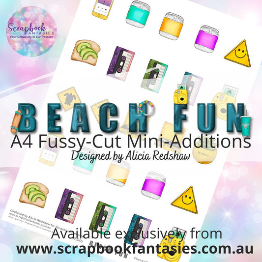 Beach Fun A4 Colour Fussy-Cut Mini-Additions 623245