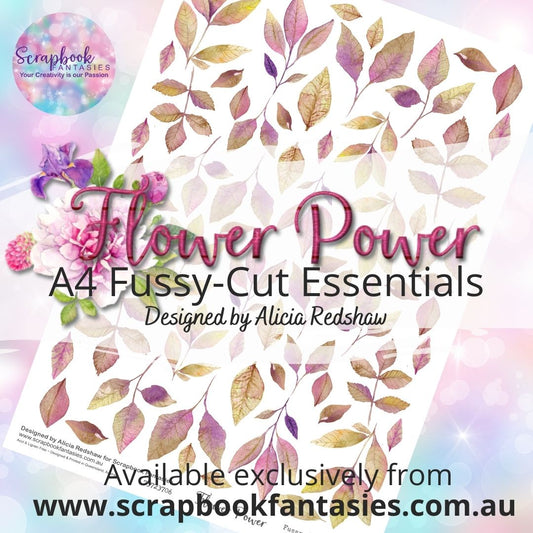Flower Power A4 Colour Fussy-Cut Essentials - Autumn Leaves 73723706