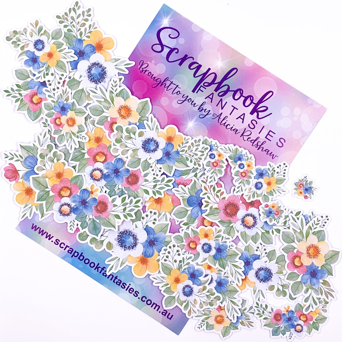 Imagine with Alice Colour-Cuts - Flower Clusters (28 pieces) Designed by Alicia Redshaw