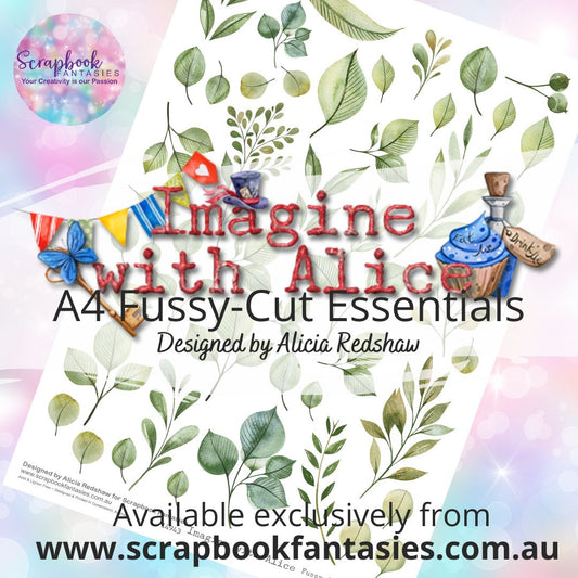 Imagine with Alice A4 Colour Fussy-Cut Essentials - Leaves 14943