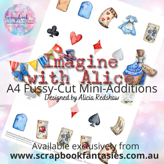Imagine with Alice A4 Colour Fussy-Cut Mini-Additions 7349203
