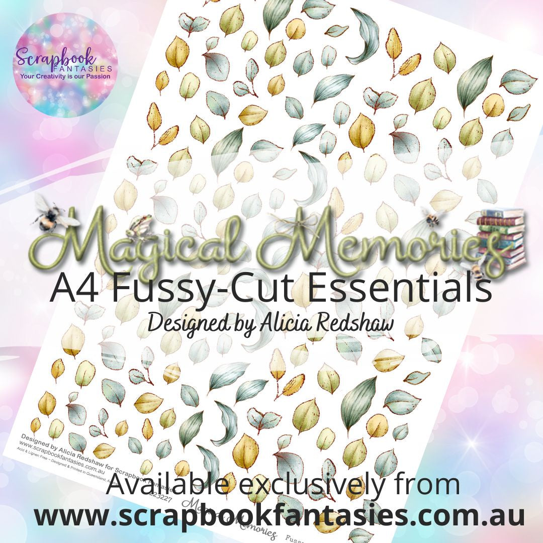 Magical Memories A4 Colour Fussy-Cut Essentials - Leaves 667227