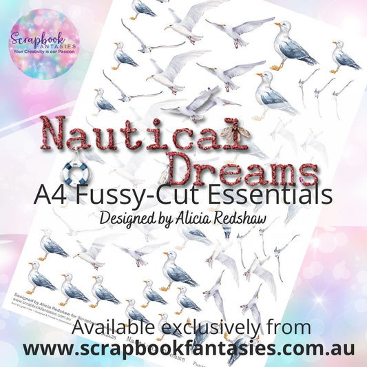 Nautical Dreams A4 Colour Fussy-Cut Essentials - Seagulls 1 342428