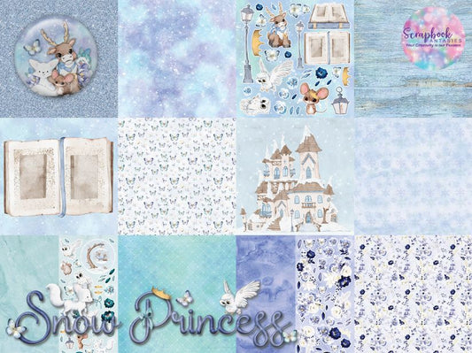Snow Princess 12x12 Double-Sided Patterned Paper Pack - Designed by Alicia Redshaw 772600