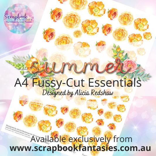 Summer A4 Colour Fussy-Cut Essentials - Flowers 2 678242