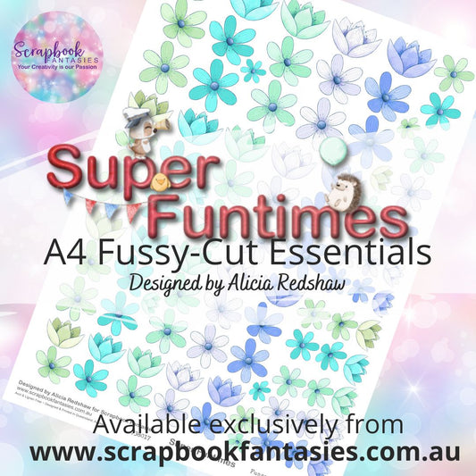 Super Funtimes A4 Colour Fussy-Cut Essentials - Flowers 2 738017