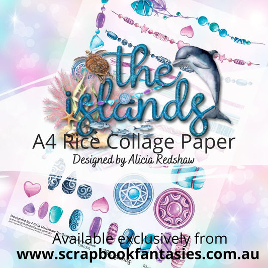 the islands A4 Rice Collage Paper - Boho Builder 1