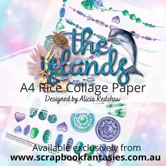 the islands A4 Rice Collage Paper - Boho Builder 2