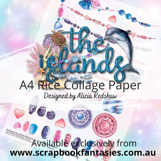the islands A4 Rice Collage Paper - Boho Builder 3