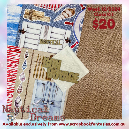 Class Kit for Live Classes Week 12/2024 with Alicia Redshaw (Monday 18 March) - Nautical Dreams
