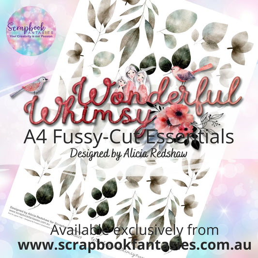 Wonderful Whimsy A4 Colour Fussy-Cut Essentials - Neutral Leaves 992419